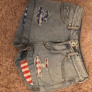 USA Jean Shorts